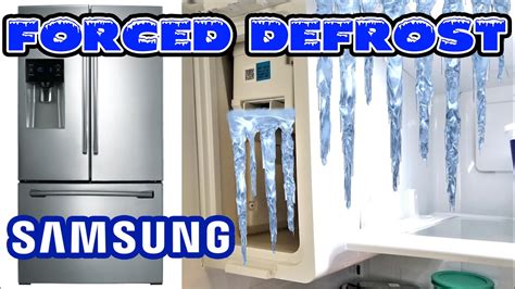 samsung fridge ice maker defrost|How To Defrost a Samsung Ice Maker 